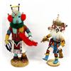 Image 1 : 2 Native American Butterfly Kachinas