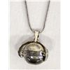 Image 1 : Sterling Multi-Photo Sphere Locket Necklace