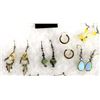 Image 3 : Collection of Earrings and Pins, Some Sterling