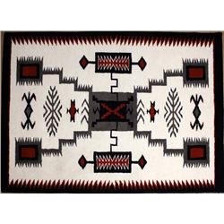 Gorgeous Brand New Anasazi Traders 100% Wool Rug
