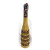 Image 1 : Hand Beaded Glass & Wicker Decanter, Kills Thunder