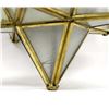 Image 2 : Brass and Glass Star Candleholder