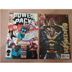 Power Pack & Magneto Comics