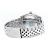 Image 7 : Rolex Mens Stainless Black Diamond 36MM Datejust Wristwatch