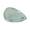 Image 1 : 6.63 ct. Natural Pear Cut Aquamarine