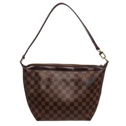 Louis Vuitton Damier Ebene Canvas Leather Illovo PM Bag