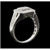 Image 5 : 0.50 ctw Diamond Ring - 18KT White Gold