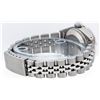 Image 6 : Rolex Ladies Stainless Steel Slate Grey Pyramid Diamond Datejust Wristwatch