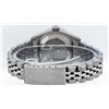 Image 7 : Rolex Ladies Stainless Steel Slate Grey Pyramid Diamond Datejust Wristwatch