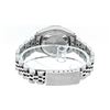 Image 8 : Rolex Ladies Stainless Steel Slate Grey Pyramid Diamond Datejust Wristwatch