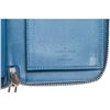 Image 7 : Louis Vuitton Blue Taurillon Leather Vertical Zippy Wallet