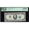 Image 1 : 1981A $20 Federal Reserve Note Mismatched Serial Number ERROR PCGS Choice Unc. 6