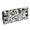 Image 2 : Black and White Fashionista Patent Oversized Clutch