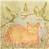 Image 2 : Pumbit the Cat by Hibel (1917-2014)