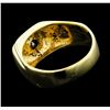 Image 3 : 0.25 ctw Diamond Ring - 14KT Yellow Gold