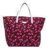 Image 2 : Gucci Red Pink Heart Canvas Leather Tote Bag