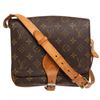 Image 1 : Louis Vuitton Monogram Canvas Leather Cartouchiere MM Bag