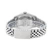 Image 9 : Rolex Mens Stainless Steel Silver MOP Roman 36MM Diamond & Emerald Datejust Wris