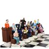 Image 1 : Doug Anderson Law and Order Chess Set