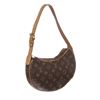 Image 1 : Louis Vuitton Monogram Canvas Leather Croissant PM Shoulder Bag