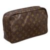 Image 3 : Louis Vuitton Monogram Canvas Leather Trousse Toilette 28 cm Bag