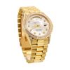 Image 1 : Rolex Men's President Wristwatch - 18KT Yellow Gold