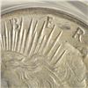 Image 2 : 1922 $1 Peace Silver Dollar Coin PCGS VAM2F Hair Pin