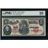 Image 1 : 1907 $5 Legal Tender Note PMG 30