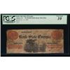 Image 1 : 1856 $20 Bank of the State of Georgia Obsolete Note PCGS 10