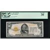 Image 1 : 1928 $50 Gold Certificate PCGS 30