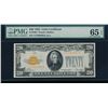 Image 1 : 1928 $20 Gold Certificate PMG 65EPQ