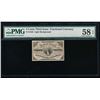 Image 1 : 3 Cent Third Issue Fractional Note PMG 58EPQ