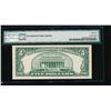 Image 2 : 1950B $5 Dallas Federal Reserve Star Note PMG 66EPQ
