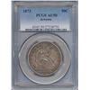 Image 1 : 1873 Arrows Liberty Seated Half Dollar Coin PCGS AU50