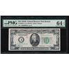 Image 1 : 1934B $20 Boston Federal Reserve Note PMG 64EPQ