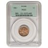 Image 1 : 1861 Indian Cent PCGS MS63