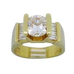 18KT Yellow Gold 2.01ctw Diamond Ring