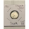 Image 1 : 1961 Canada Silver Dime Nice Early Canadian Coin