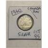 Image 1 : 1960 Silver Canadian Dime Nice Early Coin