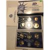 Image 1 : 2000 Millienum US Proof Set in Original Box with Paperwork