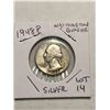 Image 1 : 1948 P Silver Washington US Quarter Nice Early Coin