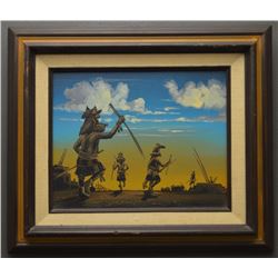 ZUNI INDIAN PAINTING (DISHTA)