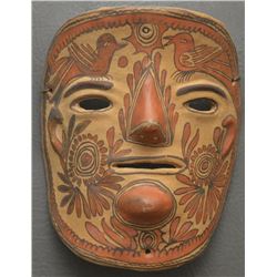 MEXICAN POTTERY MASK