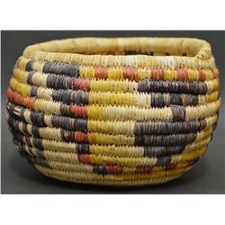 HOPI INDIAN BASKETRY BOWL