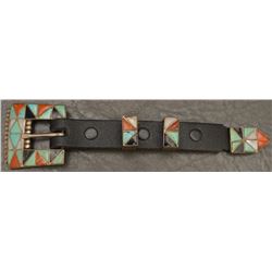 ZUNI INDIAN RANGER BUCKLE SET
