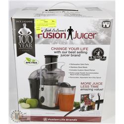 "AS SEEN ON TV" JACK LALANNES FUSION JUICER 100TH