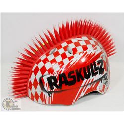 RASKULLZ MOHAWK CHILDS HELMET