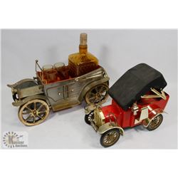 BOX OF TWO DECANTERS