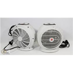 LOT OF TWO ELECTRIC HEATERS