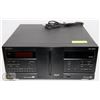 Image 1 : 24 DISC PLAYER - 1 BIT D/A CONVERTER VERTICAL AUTO